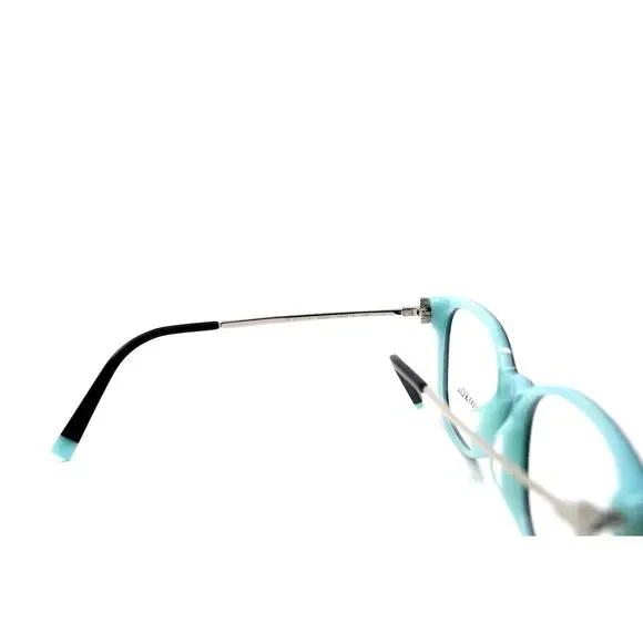 TIFFANY&CO TF2177 8055 BLACK ON TIFFANY BLUE EYEGLASSES FRAME - Picture 7 of 10